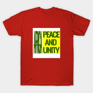 peace and unity africa T-Shirt